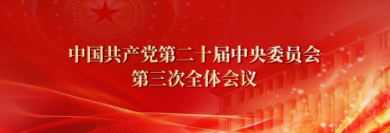 中國共產黨第二十屆中央委員會第三次全體會議